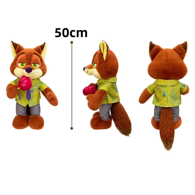 

Zootopia Nick Plush Toy Fox Doll - Indoor Decorative Item & Children's Plaything, Birthday Gift