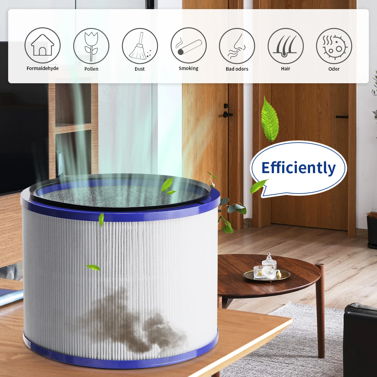 Usado para Dyson Pure Hot + Pool Link purificador de aire filtro HEPA HP00 HP01 HP02 HP03 DP01 filtro purificador de aire HEPA 967449-04