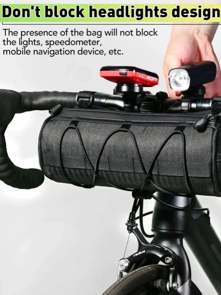 AliExpress NONE New Handlebar Bag Bicycle Bags Frame Pannier Bag Multifunction Portable Shoulder Bag Bike Accessorie