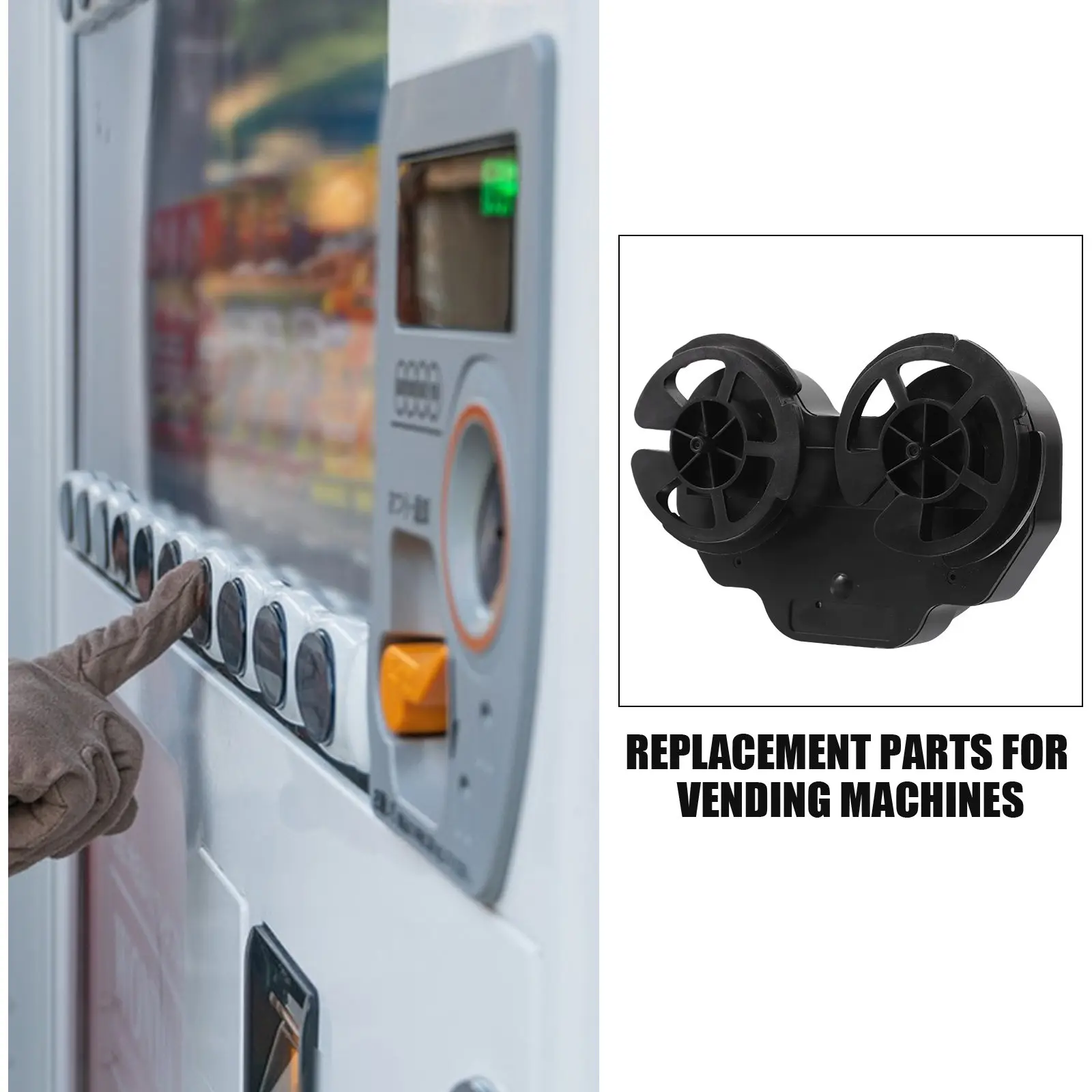 Electric Motor Automatic Unmanned Vending Machine Doublehead Replacement Repair Part Spring-Loaded Drive Component Assembly