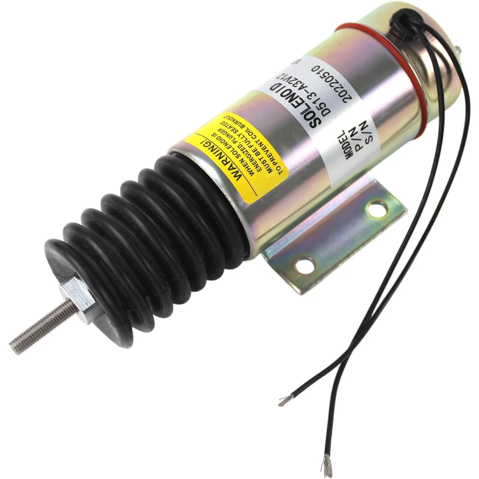 

12V Fuel Shut Off Solenoid D513-A32V12 2002-12E2U 2001-24E2U1 D513-B32V24 067599-000 For Genie JLG Trombetta Engine