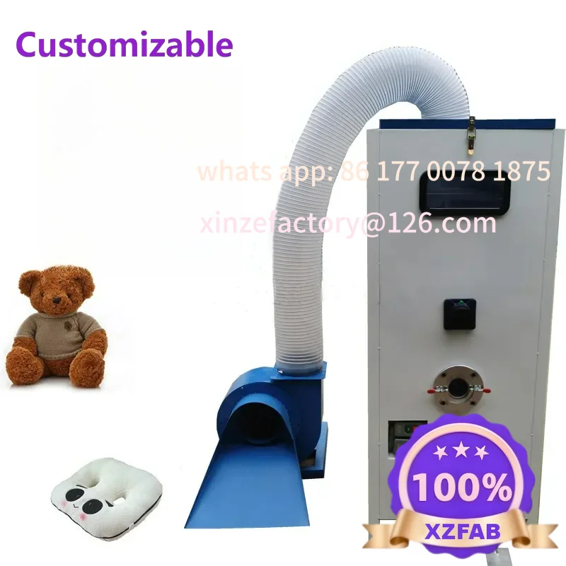 Customizable Cotton Products Processing Line Cotton Combing Opening Filling Machine/Toy Stuffing Mat Filling Machine