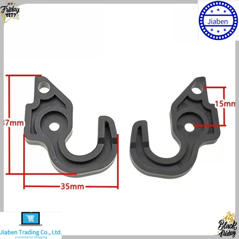 Suitable For Haier Refrigerator Door Accessories, Refrigerator Hinge Door Shaft Card Stop Plastic Hook, No. 4