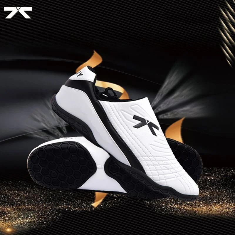 

2025 Summer Breathable and Wear-resistant Children's Taekwondo Shoes Anti-skid Men's Coach Shoe Competition Training Shoes