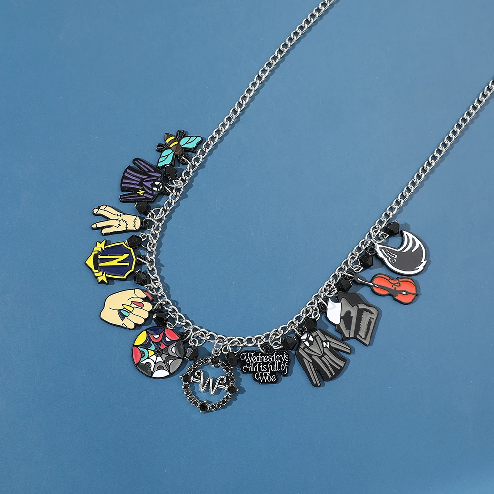 TV Periphery Colorful Necklace Fashion Personality Pendant Jewelry Accessory for Friends Holiday Gifts view 6