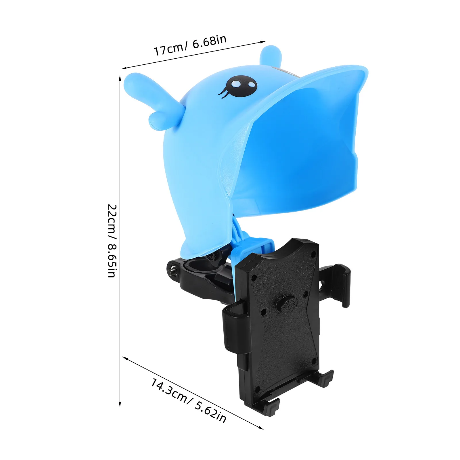 Waterproof Motorcycle Phone Holder with Style Cover for Scooter Bike Navigation Stable Mount for Rainy Weather Riding