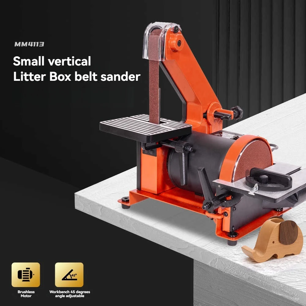 

Abrasive belt machine Electric Belt Machine New Profesl Belt Sander Sanding Machine 220V 350W