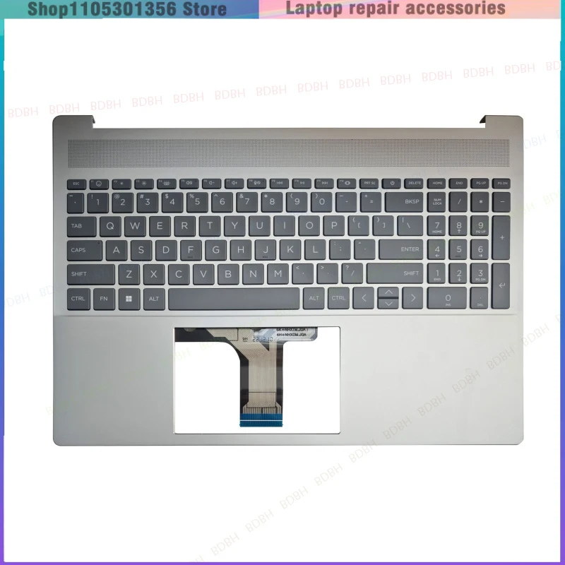 For HP Omnibook 5 16-af 16-ag TPN-C178 16-AG0052WM US keyboard Palmrest Cover