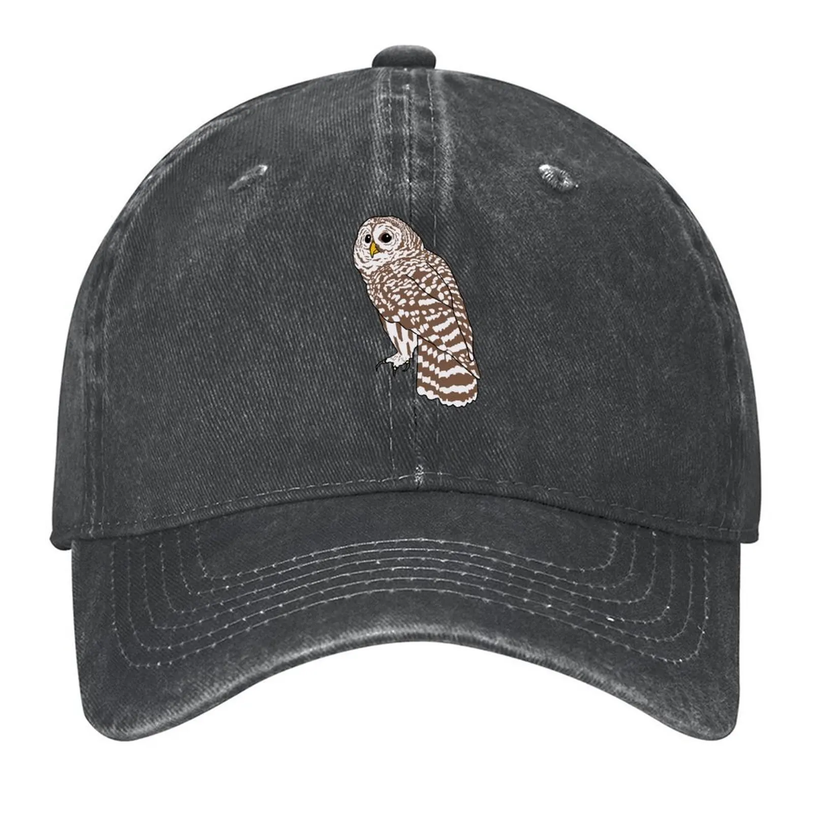 

Barred Owl Baseball Cap Beach beach hat Hood Visor Golf Women Men's