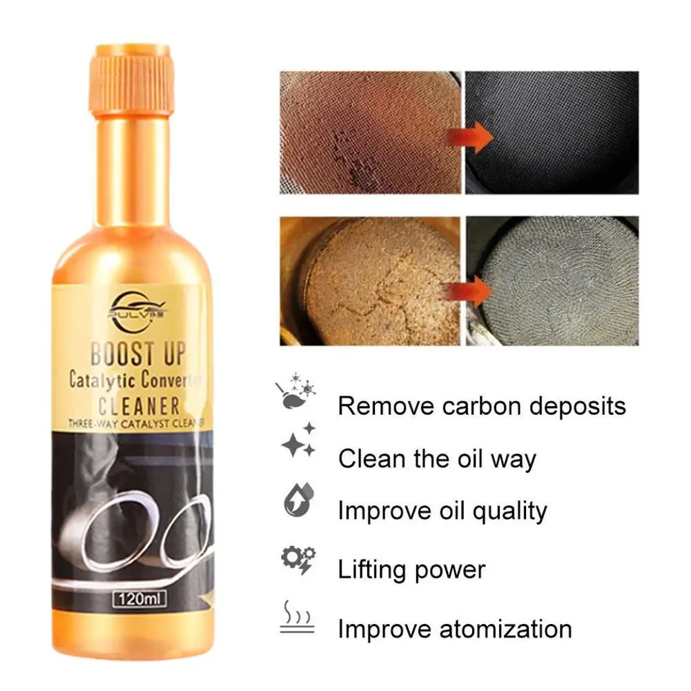 3pcs Promotion Car Catalytic Converter Cleaners To Automobile Engine CSV Clean Accelerators Catalysts Easy Cleaner