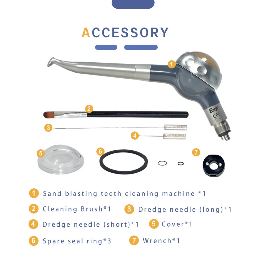 Exp sprzęt stomatologiczny jednostka profii powietrza wybielanie zębów/czyszczenie Spary polerka Jet higiena jamy ustnej Prophy narzędzie do