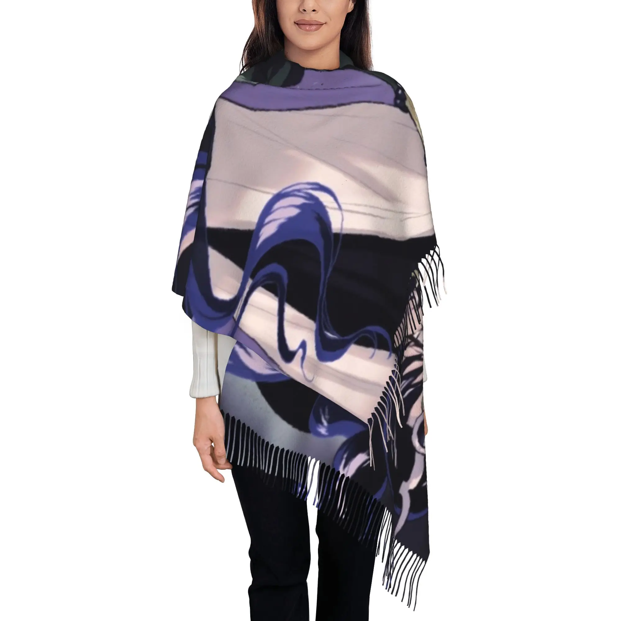 Nehelenia、Tassel Scarf S-Sailor Moon Winter Casual Thermal Birthday Muffler