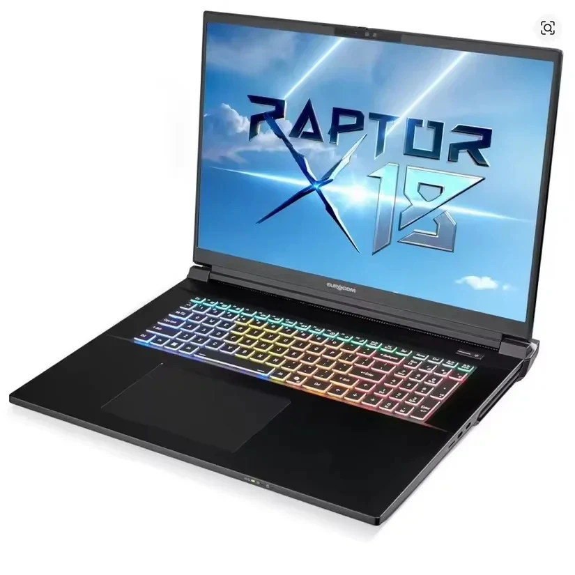 شحن سريع Eurocom Raptor X18 - 18 بوصة UHD، Ultra 9 275HX/Nvidia RTX 5090/2TB/128 GB RAM/Win11 #1