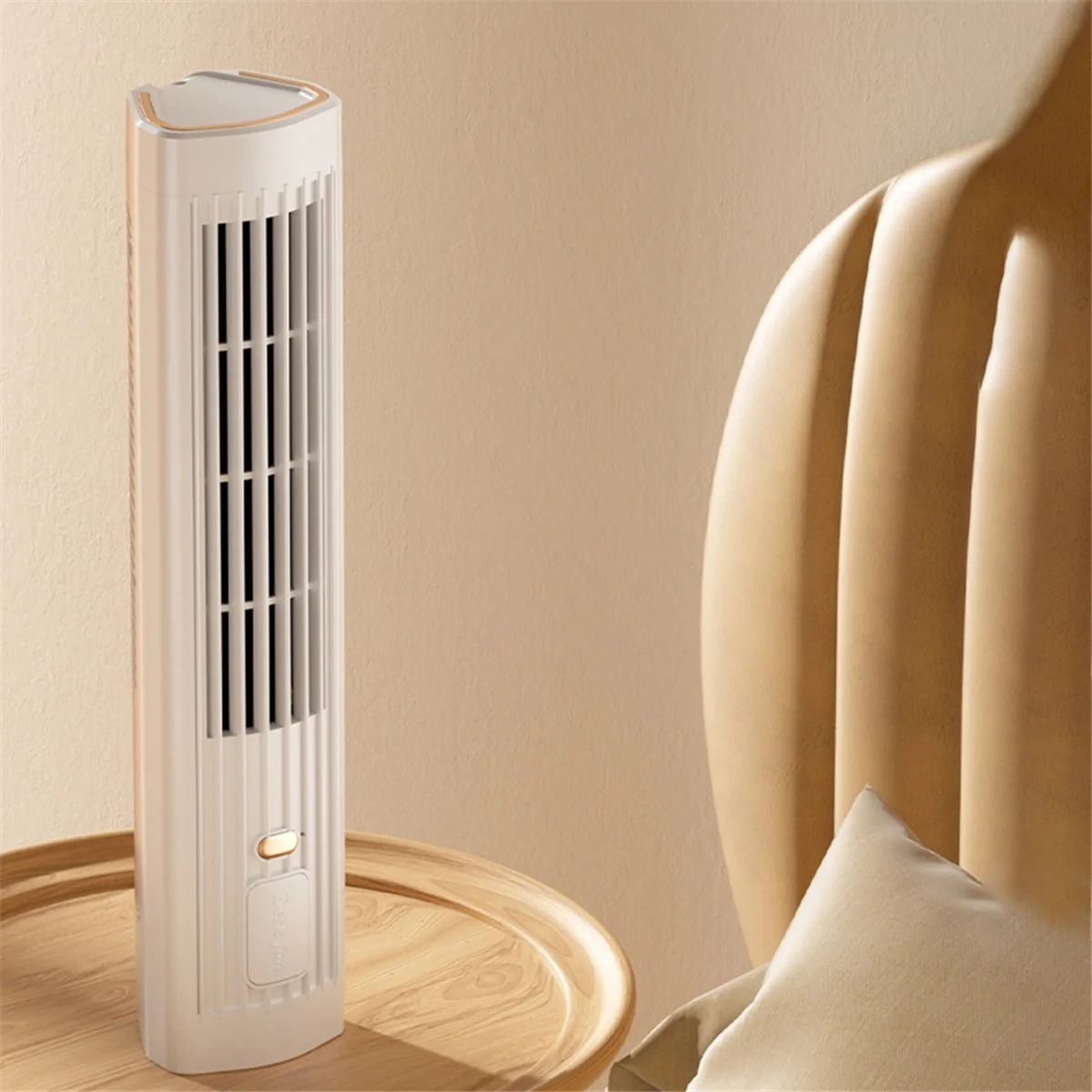 Portable Automatic Remote Air Conditioner, USB Personal Air Conditioner Mini Conditioner with 3-Speed Electric Fan White image 2