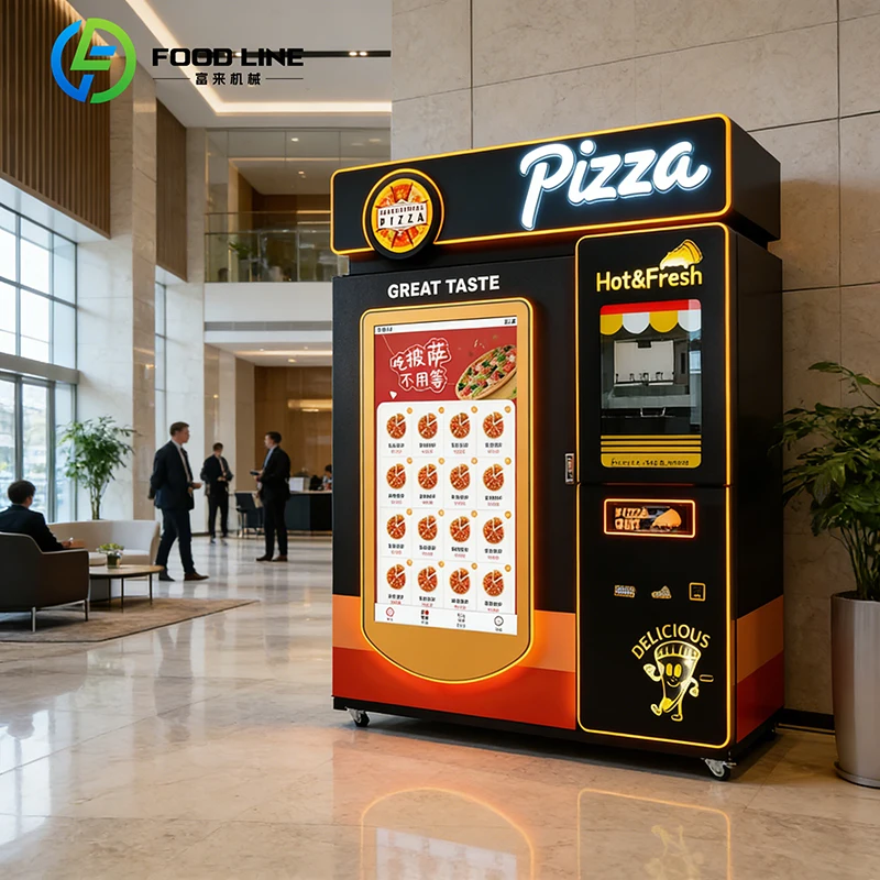 Automatic Pizza Vending Machine Price for Convenient Fresh Pizza Delivery FL Customized