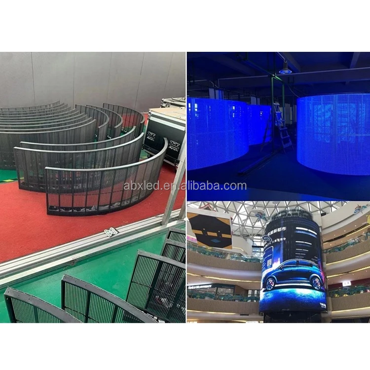 

Прозрачный светодиодный экран для помещений P3.91-P7.8, прозрачный дисплей для торговых автоматов и магазинов