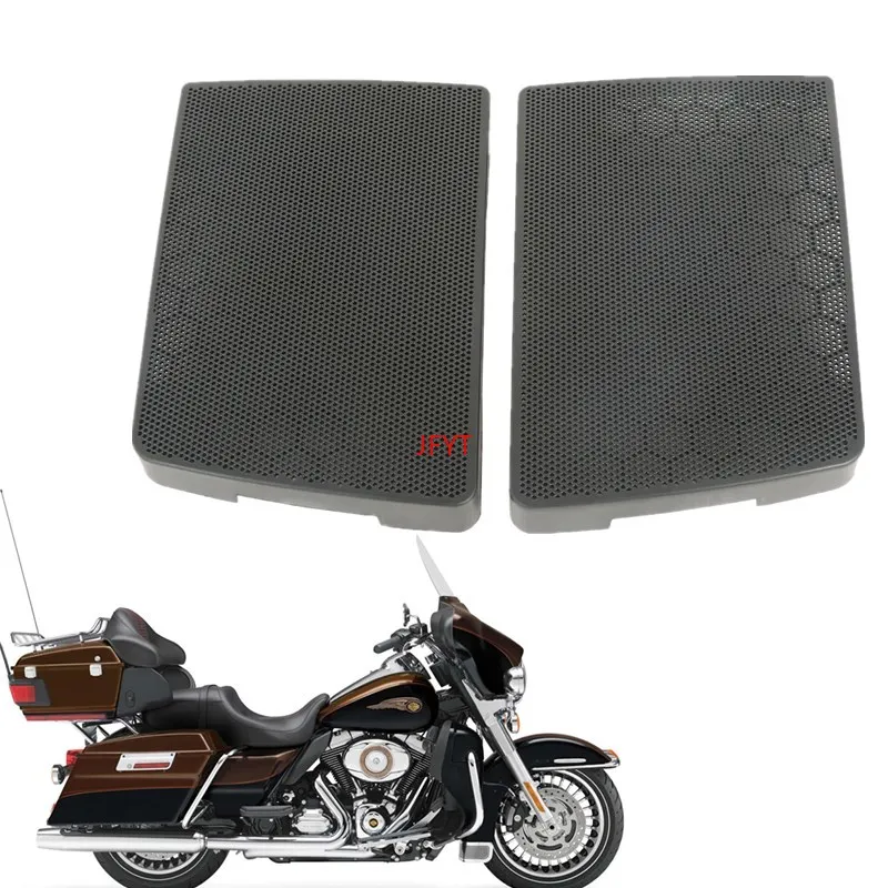 

Для Harley Touring Electra Street Glide Road King Classic 1993-2013 1994, мотоцикл 6X9 дюйма, седельная сумка, крышка, грили для динамиков, чехлы