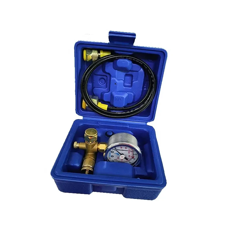 nitrogen pressure gauge inflatable device hydraulic breaker nitrogen table Excavator accessories