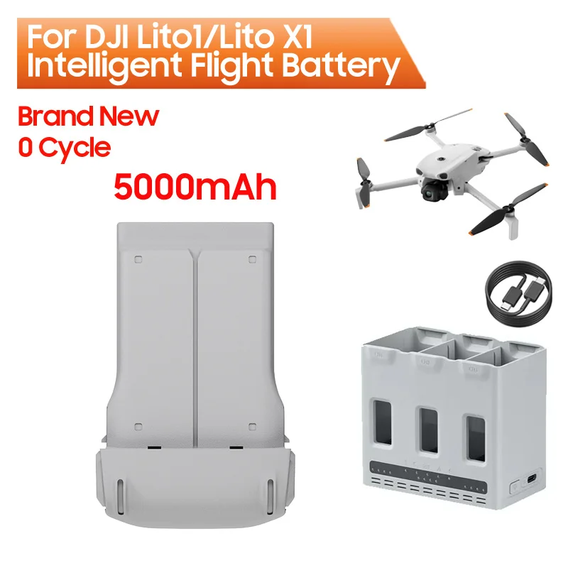 5000mAh Premium Quality Replacement Battery For DJI Lito1 Lito X1 Drone Batteries Long Battery Life
