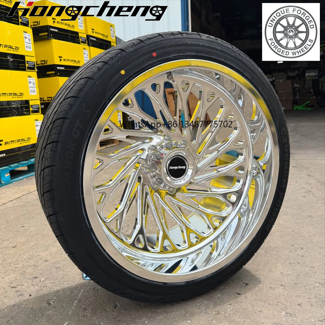 New style 20x10 20x12 22x10 22x12 24x12 24x14 26x12 Monoblock Forged Wheel For RAM For F150 For GMC For Chevy Pickup Truck