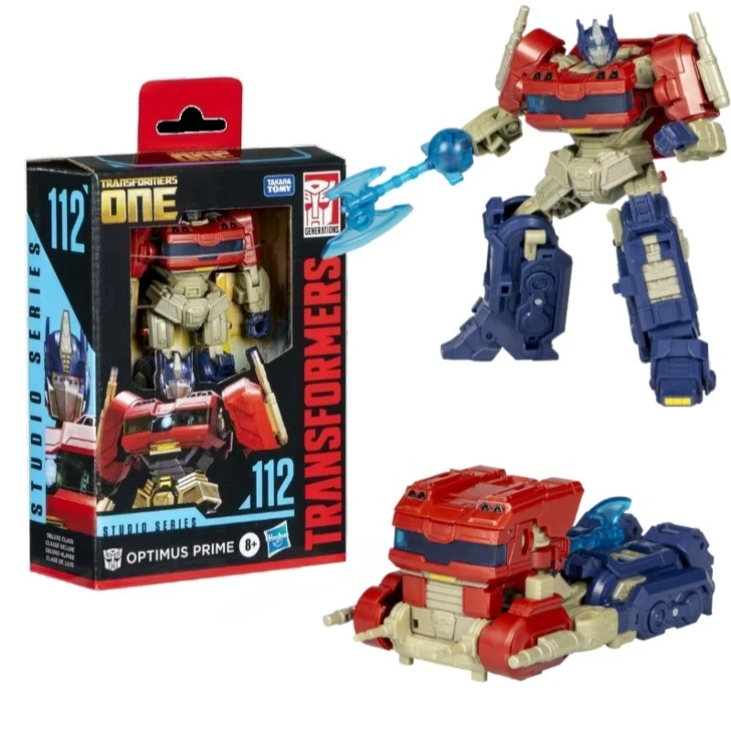 

Оригинальный Hasbro Transformers Studio Series Deluxe SS-112 SS112 Optimus Prime 6-дюймовый экшн-робот Красивая модель в оригинальной коробке