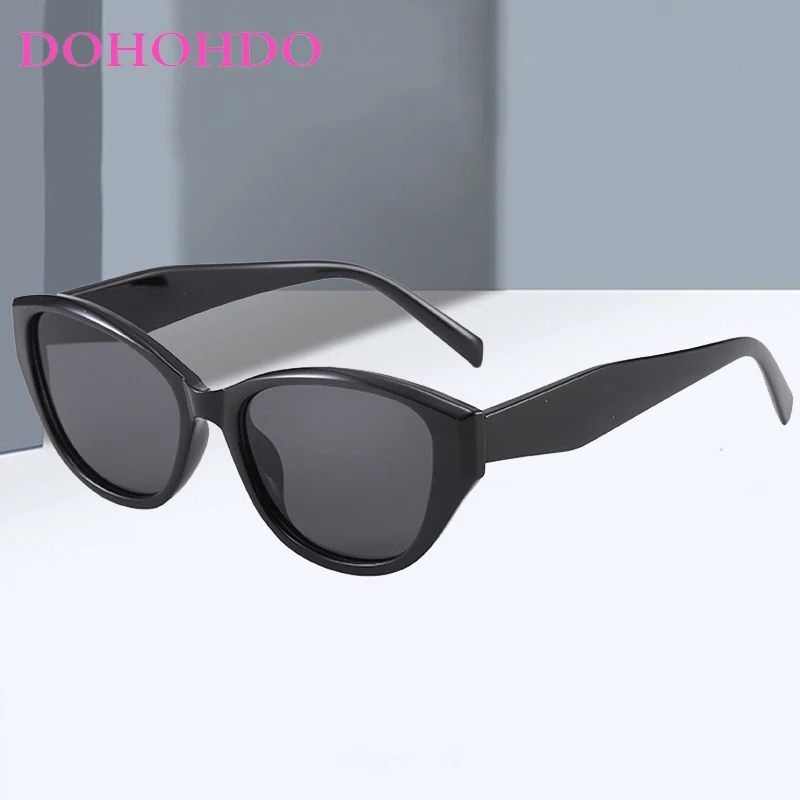 Vintage Big Frame Cat Eye Women Sunglasses For Trendy Luxury Brand Designer Men Outdoors Travel Driving Sun Glasses Lentes UV400