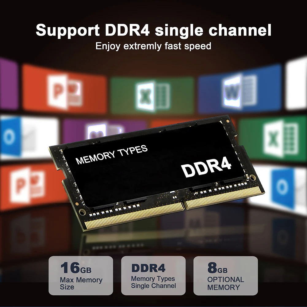 N95 Mini PC 1 X DDR4 8GB RAM 256GB/512GB M.2 SSD Gamer Desktop Gaming Computer 2.4G+5.8G WIFI +BT Mini Computer Desktop PC