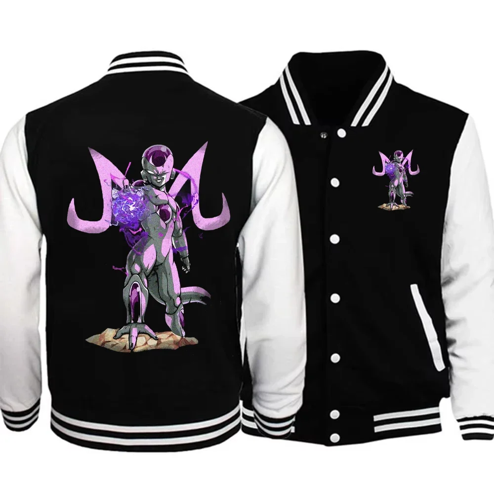 

2025 New Fashion Dragon Ball Baseball Clothing High Quality Baseball Jacket Men's Casual Trendy Autumn and Winter Top Clothing