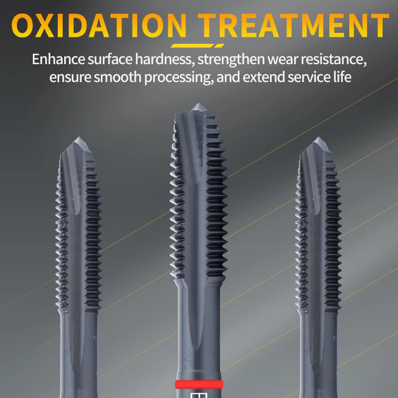 EVROPA TAP HSS-CO Red Ring JIS Standard With OX Spiral Pointed Tap M2 M3 M4 M5 M6 M7 M8 M9 M10 M11 M12 Machine Screw Thread Taps