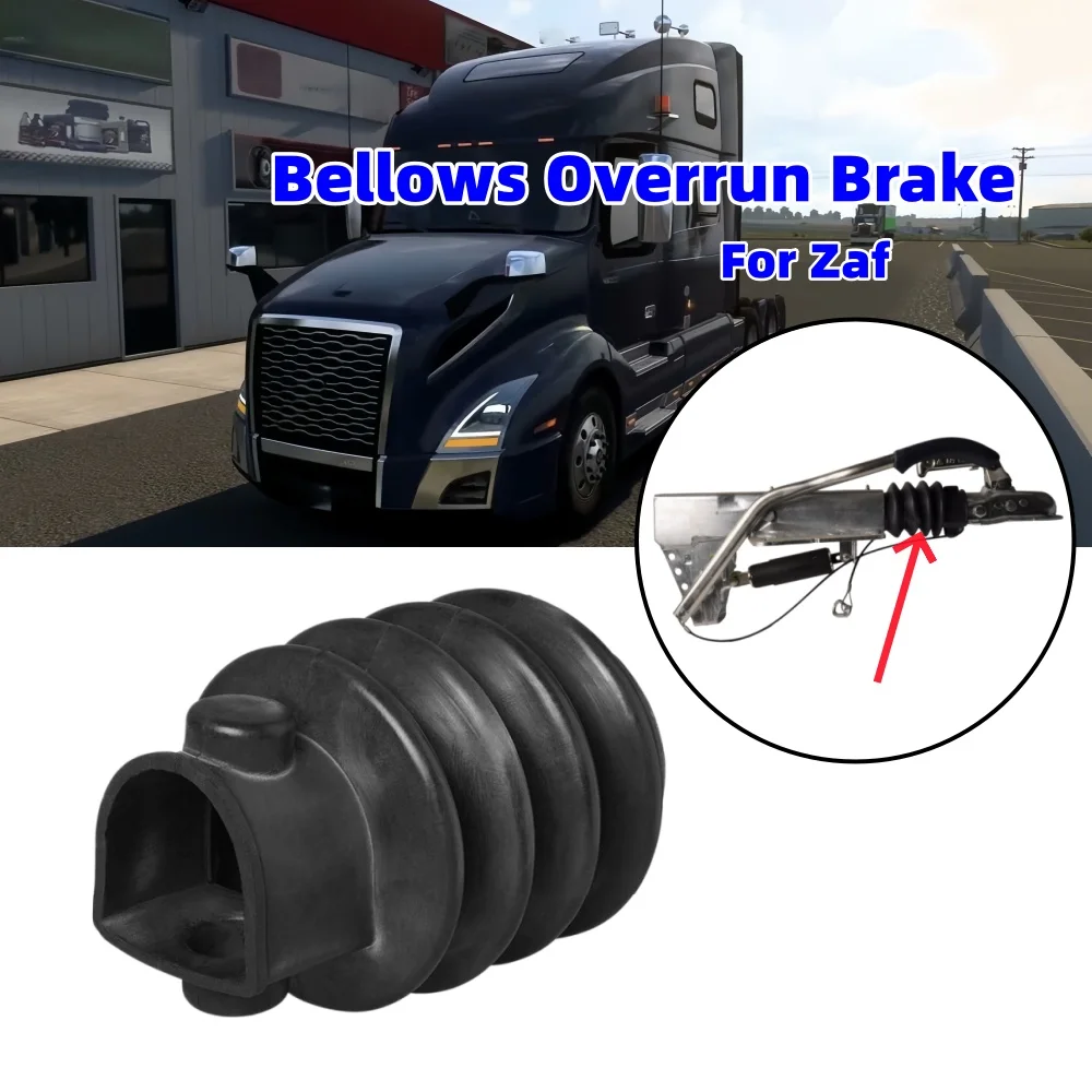 1PCS Car Trailer Bellows Overrun Brake Overrun Device Rubber Boot Truck Brake Accessories 341083 For Zaf