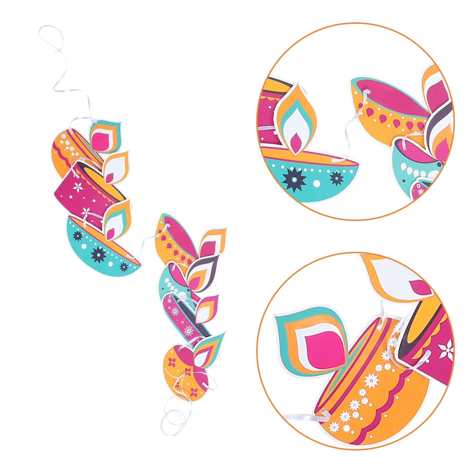 

Diwali Decorative Banner Party Happy Decorations Sign Garlands Decorate Pull The Flag
