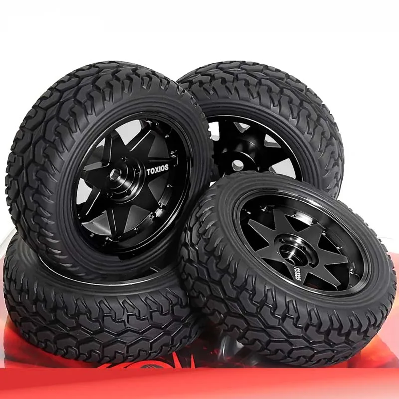 4PCS 1/10 RC Drift On-road Wheels Hard Pattern Tyre for 1/10 Traxxas D4 HSP HPI Sakura TT01 Tamiya Drifting RC Car Accessories