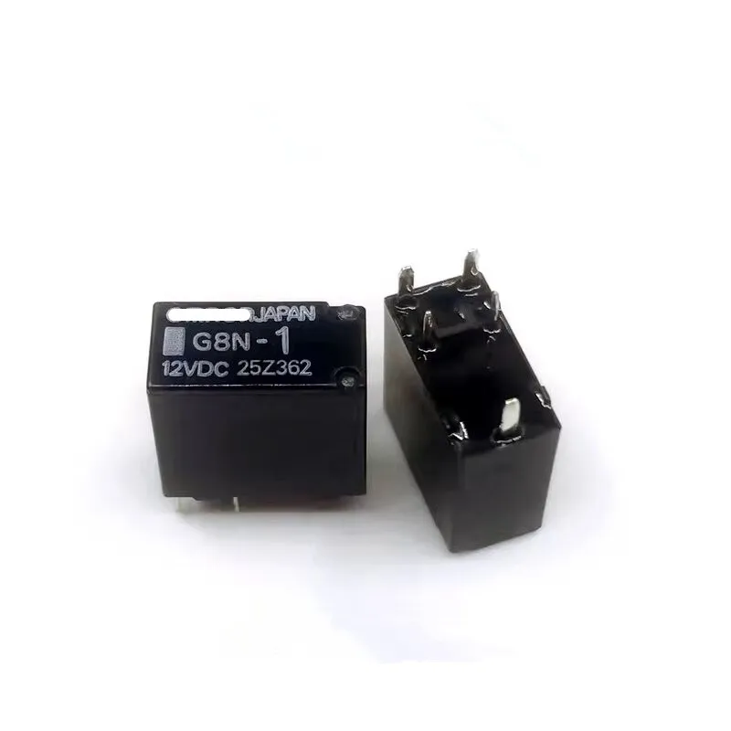 5PCS  G8N-1 12VDC 5-pin BYD S6 headlight imported car relay 12V  