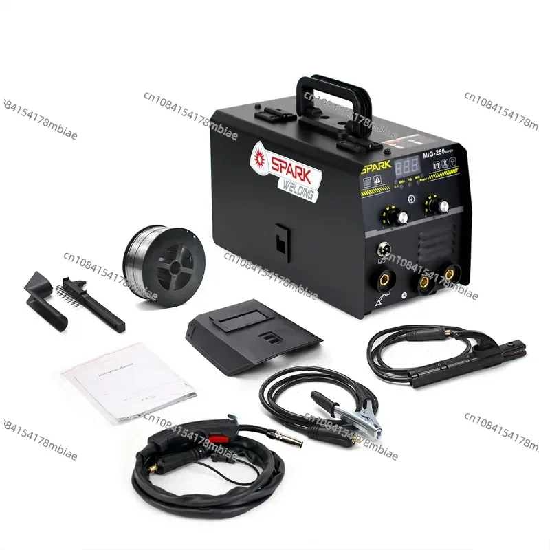 3 in 1 Mig MMA TIG Non Gas Welding Machine 250 Super 220V Welding Equipment Intelligent Adjustment IGBT Inverter Welder