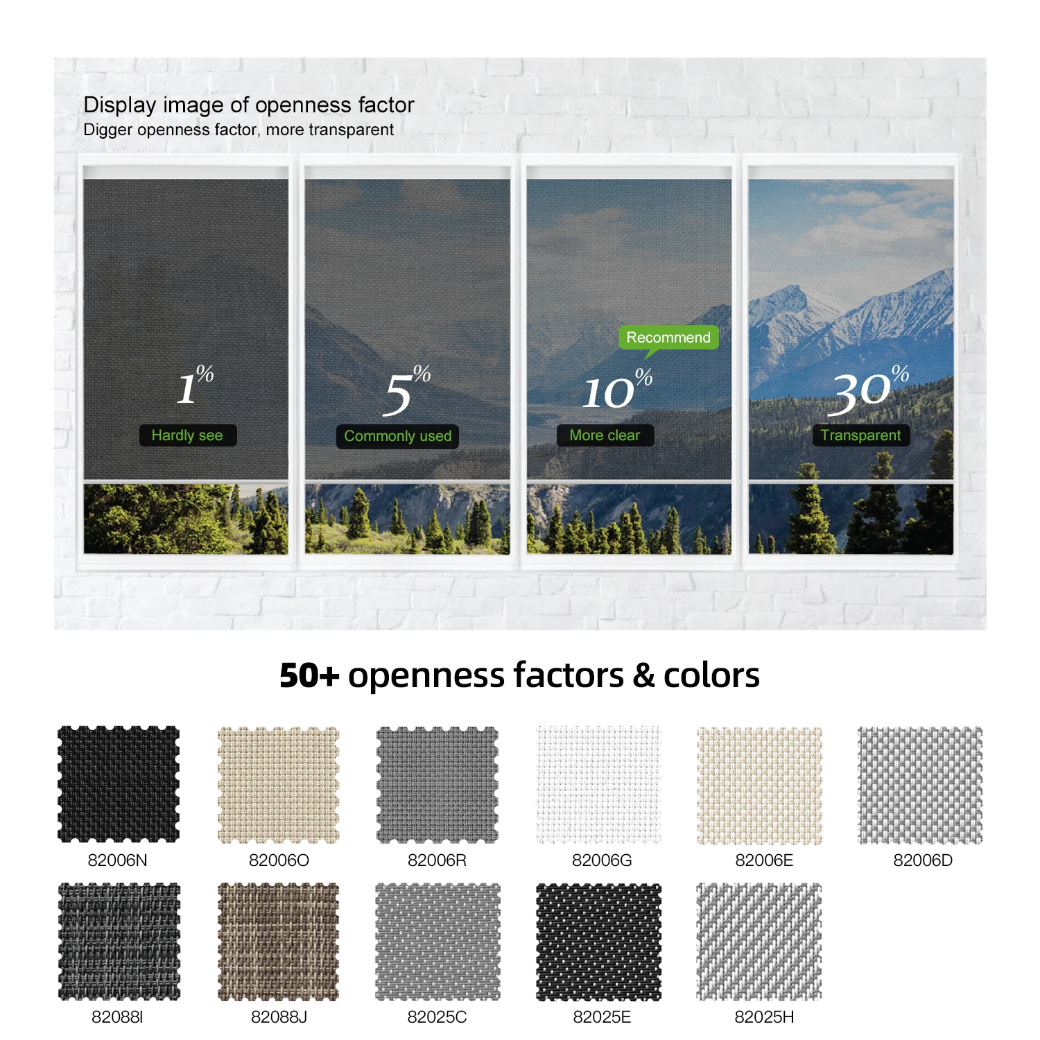 ZSTARR Patio Balcony Porch Carport Deck Window Roll up Blackout Exterior Zip Outdoor Shade Blinds Privacy Screen Pergola Blinds