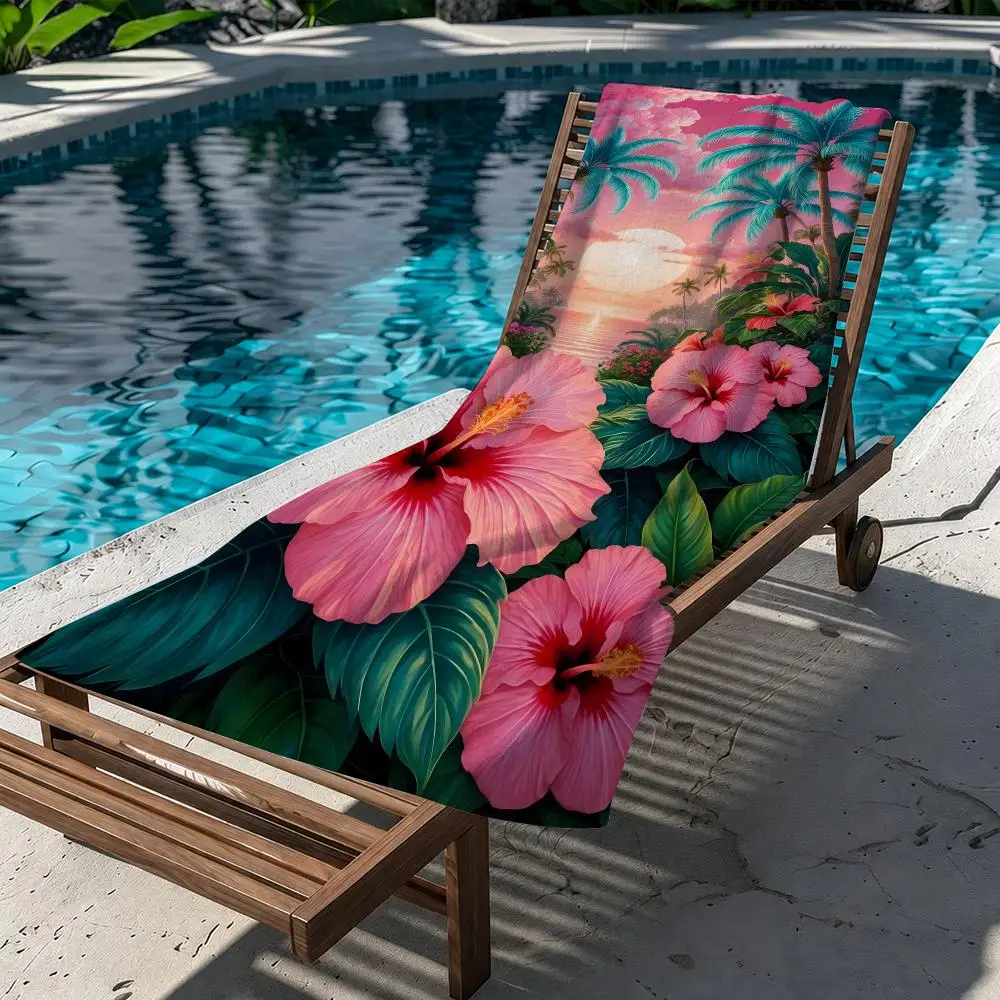 1pc Assorted Summer Towel Beach Towel Quick Dry Absorbent Bath Towel For Swimming Gym Camping Outdoor Sunbathing