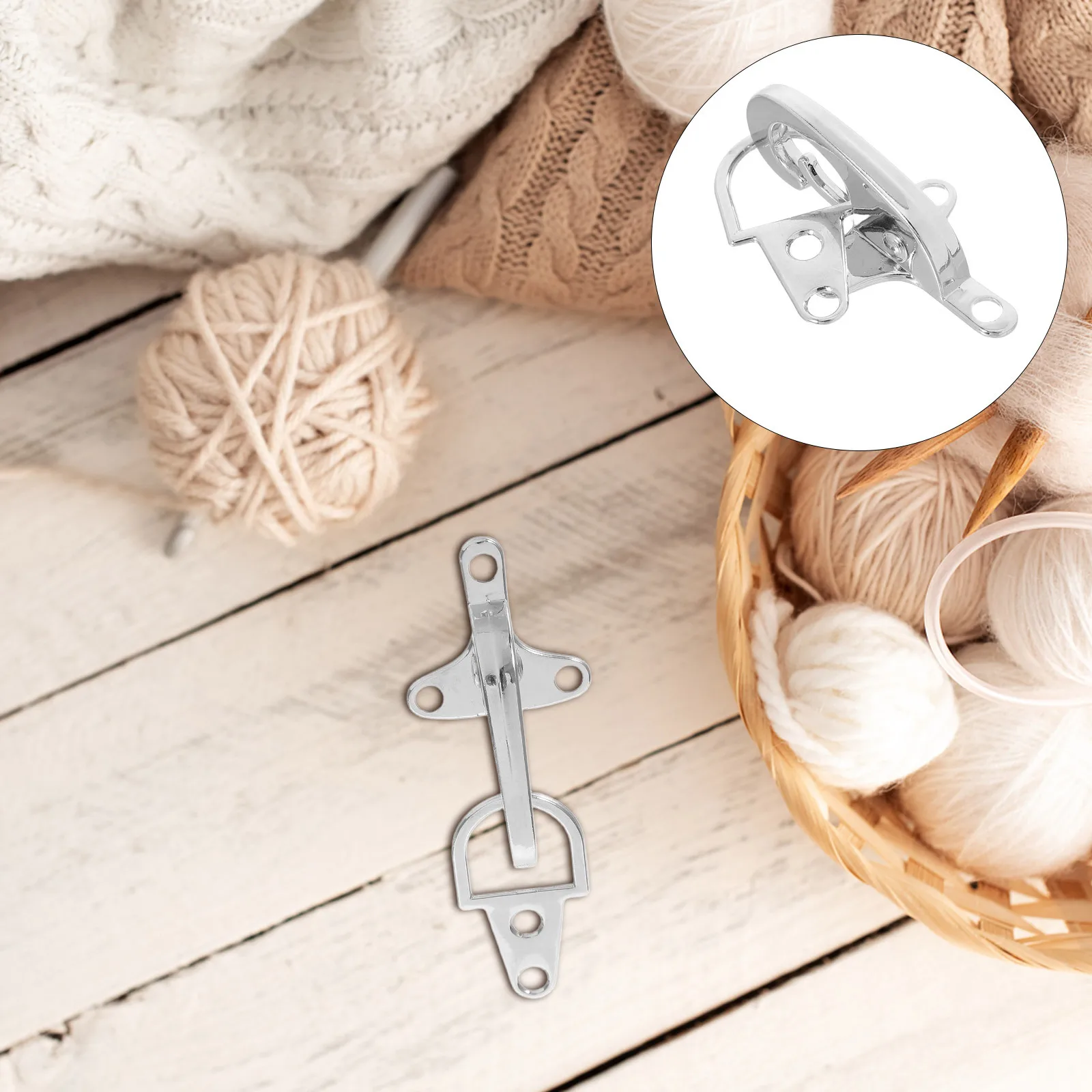 

1Set Waist Belt Buckle Stylish Coat Toggle Buckle Metal Clasp for Poncho Wind Coat Wrap Shawl Cardigan Closure