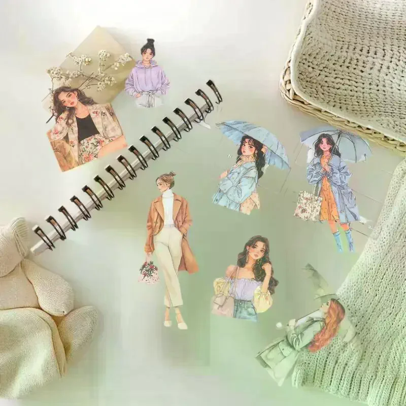 20 قطعة/المجموعة Kawaii القرطاسية ملصقات الحضرية غير المرغوب فيه مجلة مخطط ملصق مزخرفة سكرابوكينغ DIY الشارات