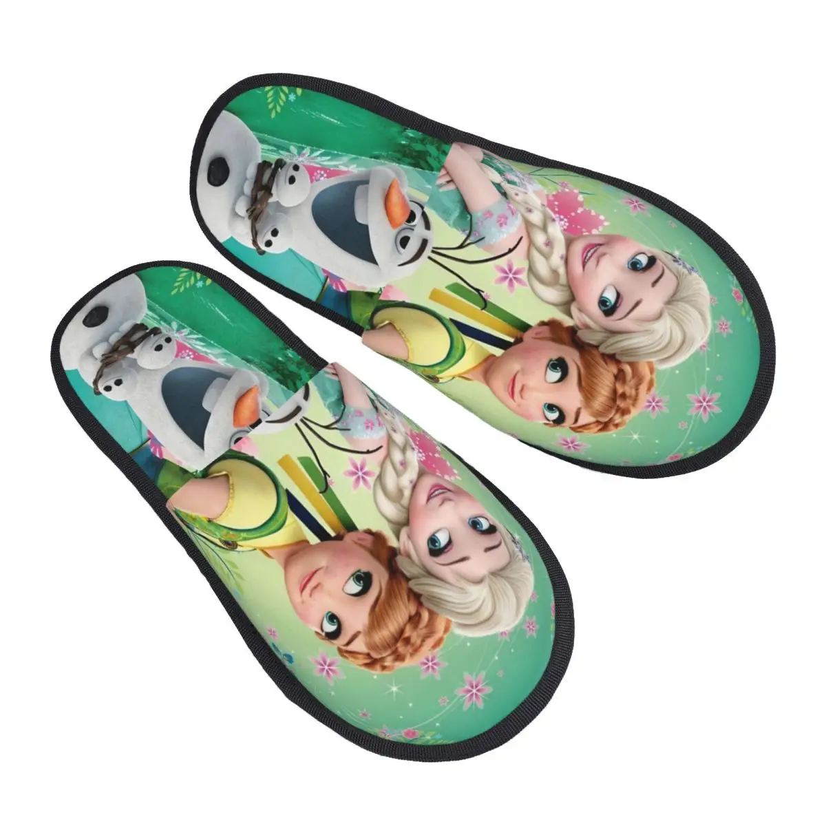 

Тапочки для гостей «Холодное сердце» на заказ для женщин в отеле, домашние тапочки с анимированным музыкальным фэнтези-фильмом