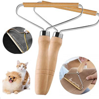 Portable Manual Hair Removal Agent Carpet Wool Coat Clothes Shaver Brush Tool Depilatory Ball Knitting Plush Double-Sided Razor