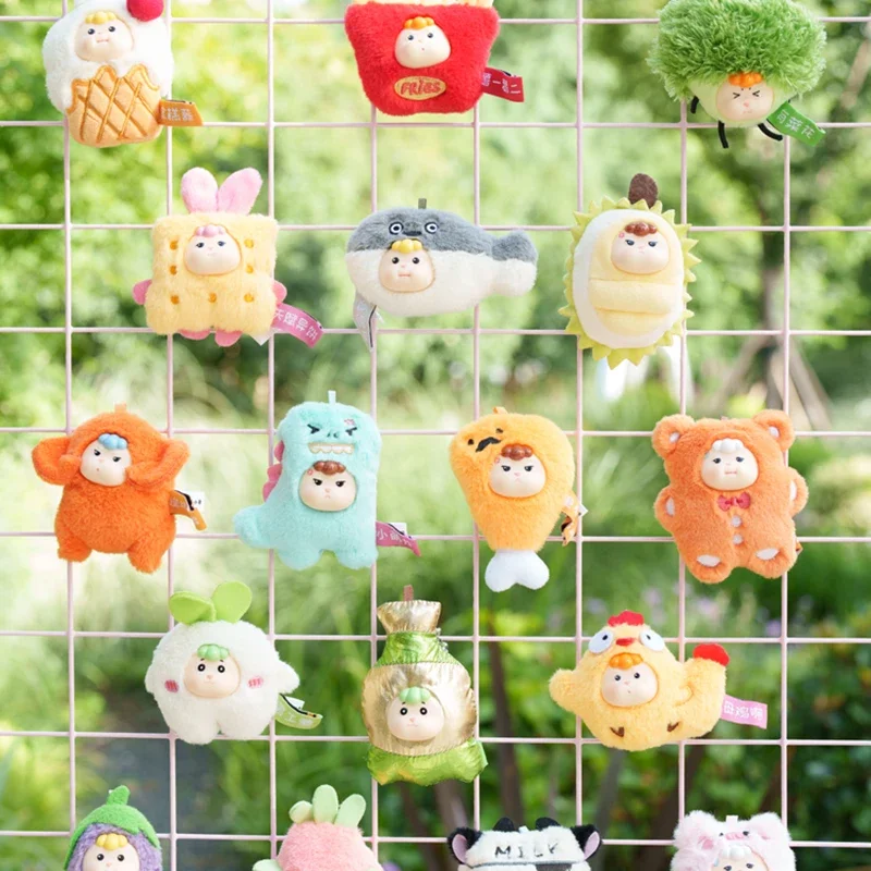 Bestie Lamb MINI Series Plush Refrigerator Sticker Blind Box Toys Kawaii Anime Action Figure Caixa Caja Surprise Mystery Box Dol