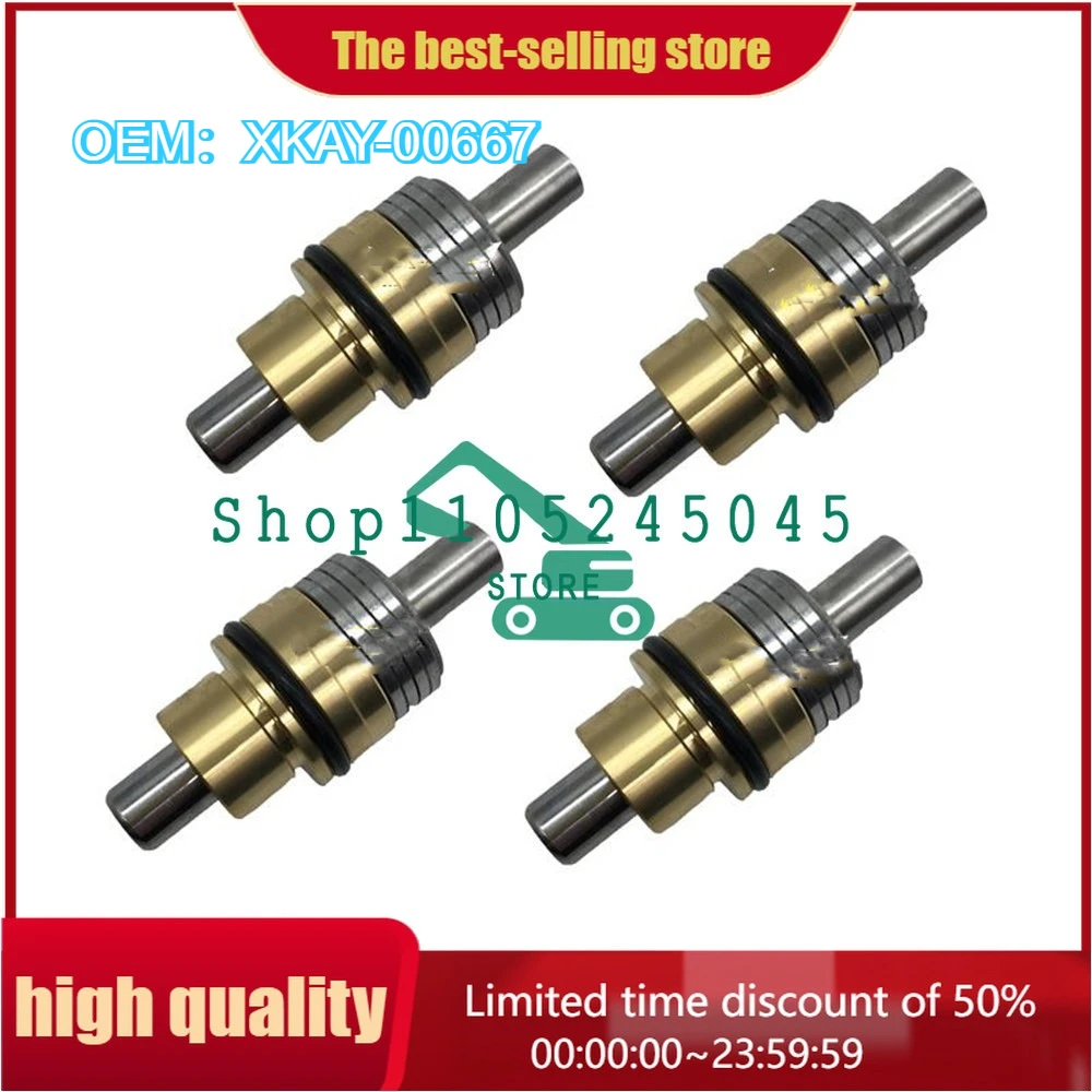 For XKAY-00667 R210LC-7/215/220/225/200/305-7 Walking Foot Valve Bullet Oil Seal Excavator Parts