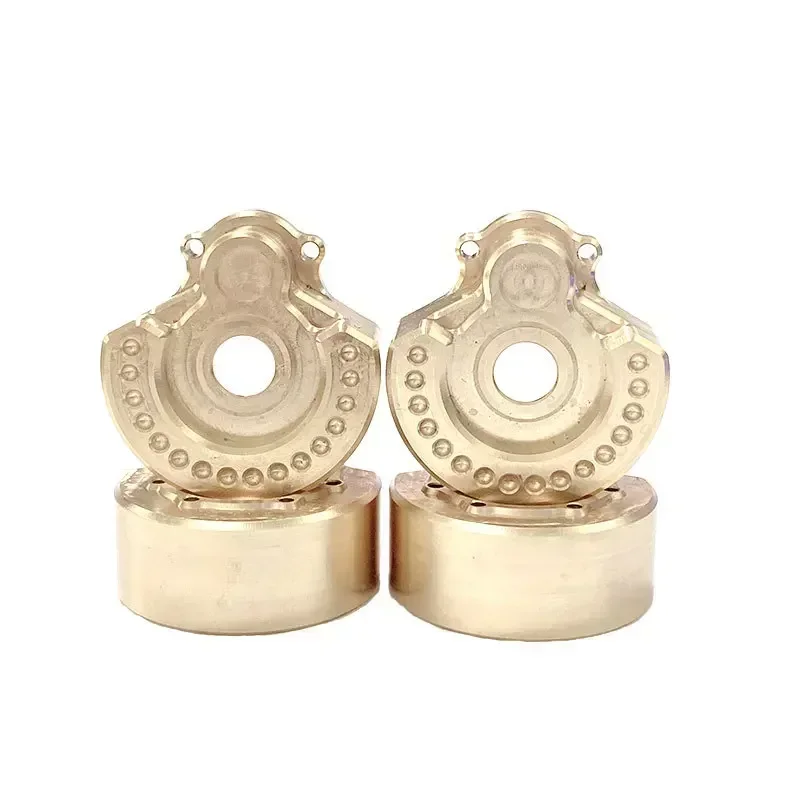 

2 шт. TRX4 латунный противовес балансировочный корпус портального привода для 1:10 RC гусеничного автомобиля Traxxas TRX-4