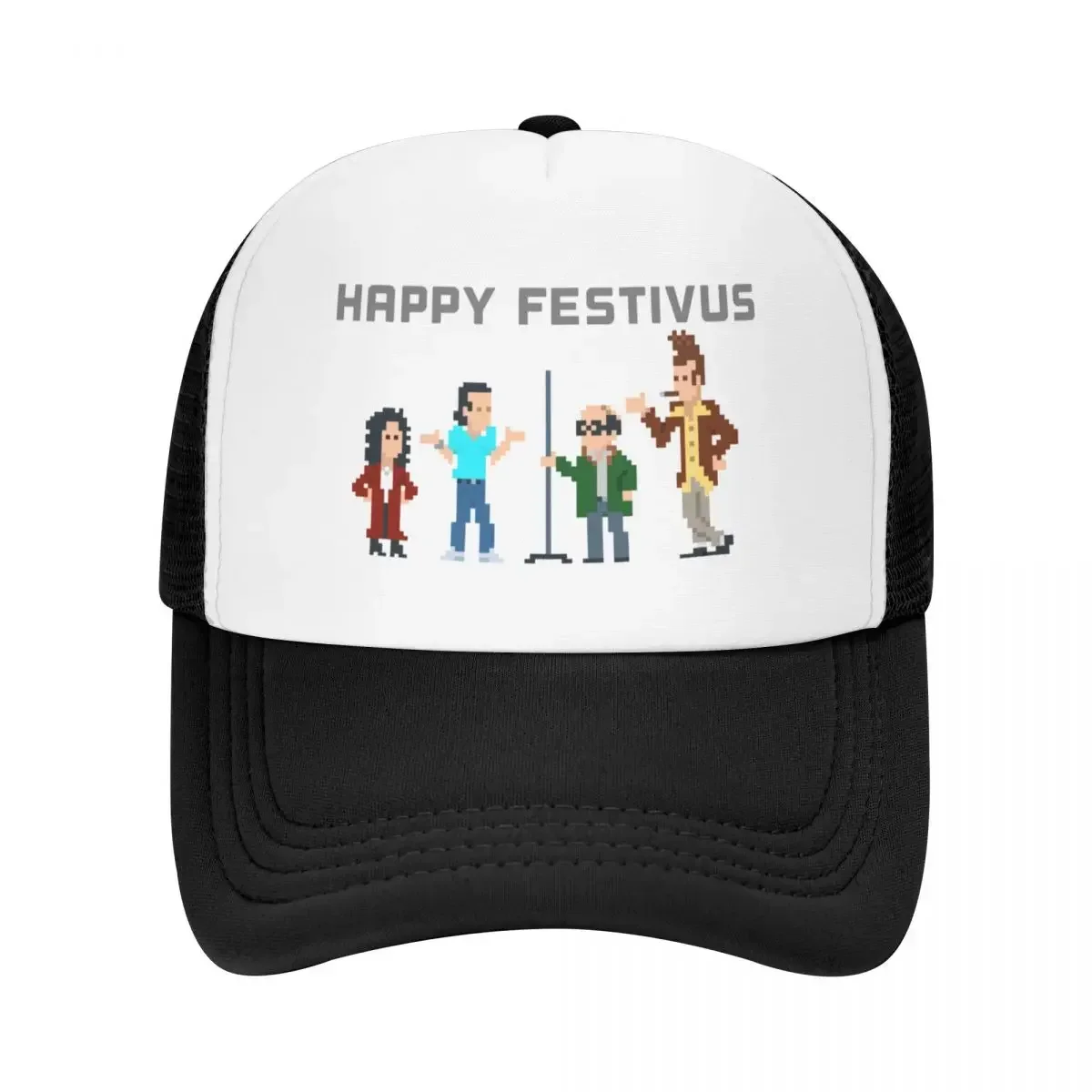 An 8 Bit Festivus Miracle Baseball Cap cute Visor Dropshipping Snap Back Hat Women's Beach Visor Men's