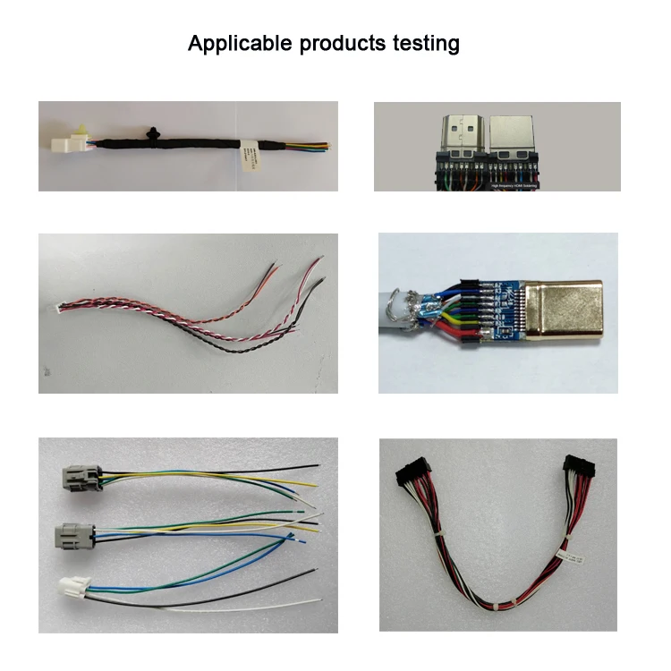 2 صفوف PCB أسلاك تسلسل التفتيش تستر نظام التفتيش البصري اللون