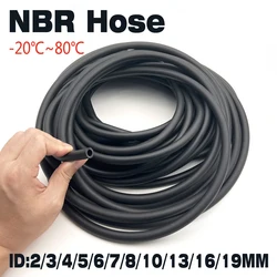 1M NBR Rubber Hose Oil Resistant Rubber Pipe ID 2 3 4 5 6 7 8 10 13 16 19mm Rubber Flexible Pipe Oil Hose Nitrile Pipe Hose Tube