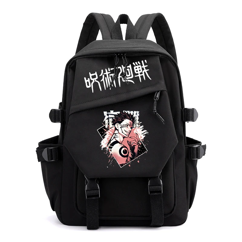 Jujutsu Kaisen anime print girls backpack elementary and middle school students leisure bag kids back to school gift