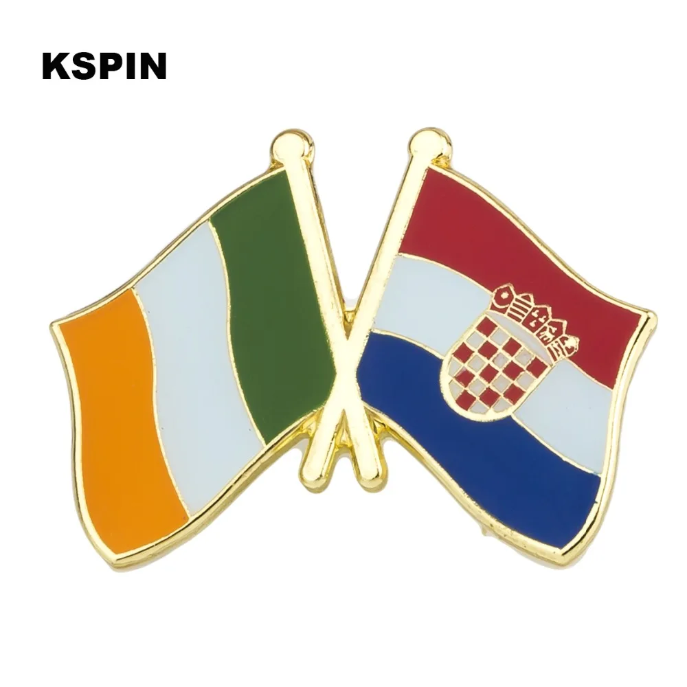 Croatia Flag Laple Pin Badge Brooch