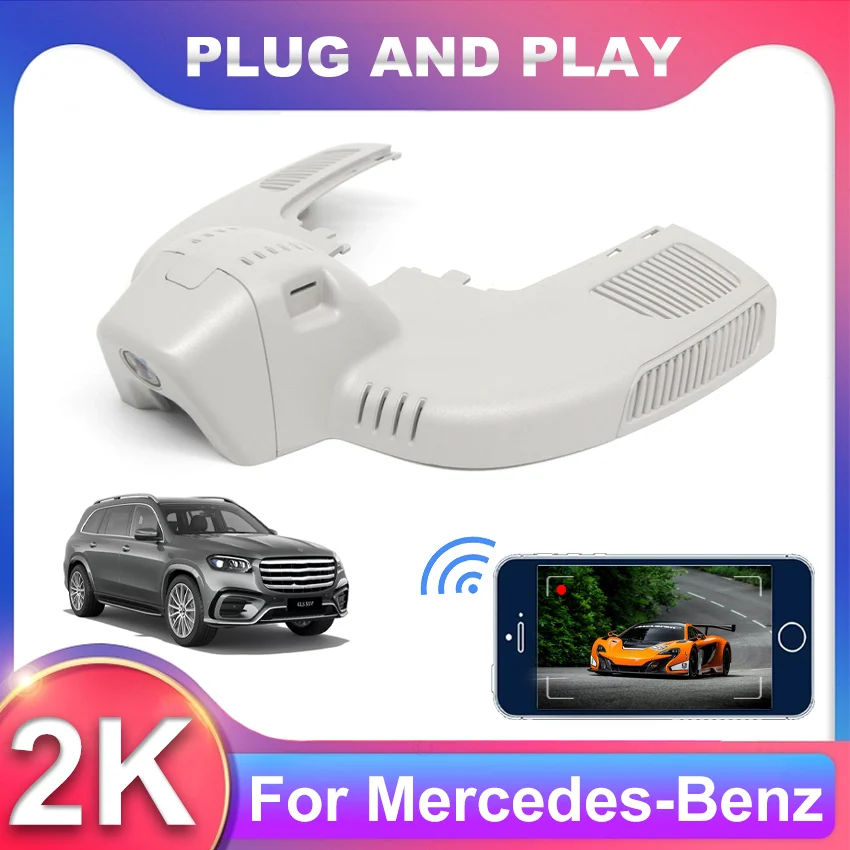 New! Easy Installation Car DVR Wifi Dash Cam Video Recorder For Mercedes-Benz MB GLS 450 400 GLS400 GLS450 4MATIC 3.0 2019-2024