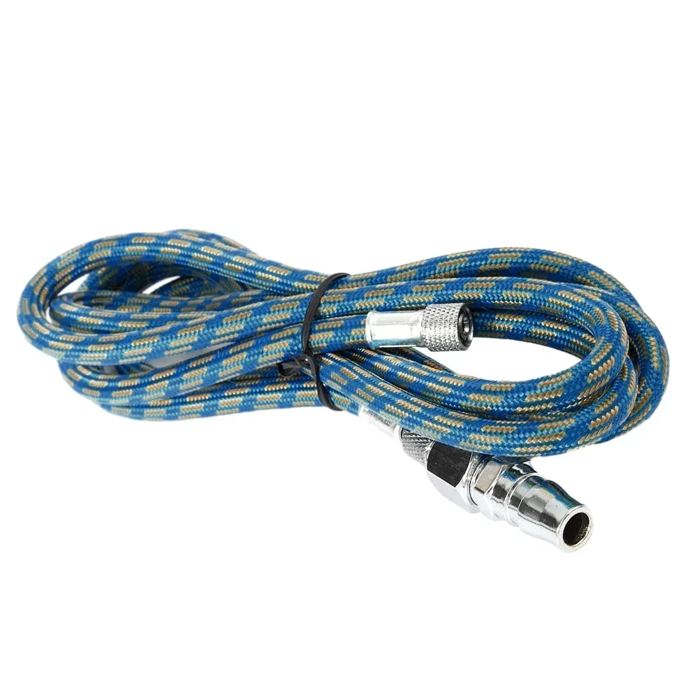 Nylon Braided Airbrush Hose 1 8m Long With Two Couplings for Airbrush Connection Seamless Connection Leak Proof